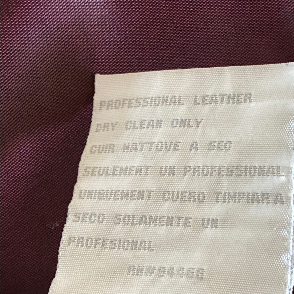 Liz Claiborne Black Leather Outerwear - Picture 7 of 7
